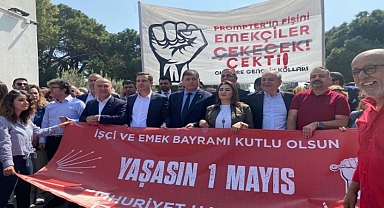 İzmir'de 1 Mayıs coşkusu başladı: CHP'den AK Parti'ye tepki
