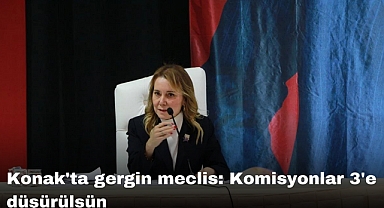 Konak'ta gergin meclis: Komisyonlar 3'e düşürülsün