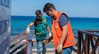 KUŞADASI BELEDİYESİ İNCE DOKUNUŞLARLA KENTİ SEZONA HAZIRLIYOR