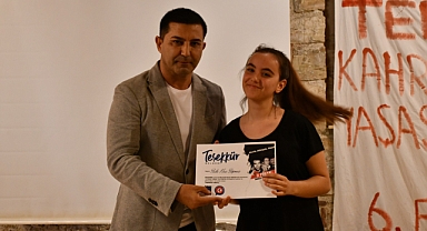 ÜÇ FİDAN KUŞADASINDA ANILDI