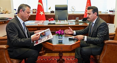 BAŞKAN ADİL KIRGÖZ'DEN GENEL BAŞKAN ÖZEL’E ZİYARET