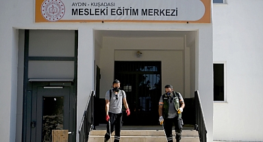 KUŞADASI BELEDİYESİ OKULLARI YENİ EĞİTİM ÖĞRETİM YILINA HAZIRLIYOR