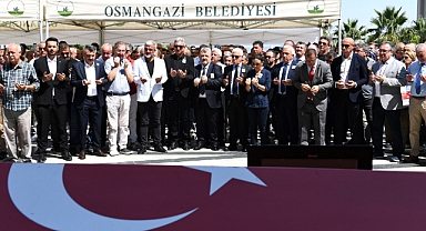 OSMANGAZİ BELEDİYESİ’NİN ACI GÜNÜ; MEMİŞOĞULLARI, SON YOLCULUĞUNA UĞURLANDI