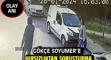 GÖKÇE SOYUMER’E HIRSIZLIKTAN SORUŞTURMA