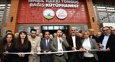Osmangazi’de İsmail Hakkı Tonguç Bağış ve Şiir Kütüphanesi ile Genç Kafe açıldı