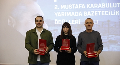 2.MUSTAFA KARABULUT YARIMADA GAZETECİLİK ÖDÜLLERİ SAHİPLERİNİ BULDU