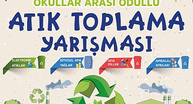 Bursa Osmangazi'de Okullar Arası Ödüllü Atık Toplama Yarışması Başladı