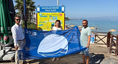 KUŞADASI PLAJLARI 25 MAVİ BAYRAK İLE TAÇLANDI