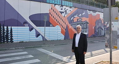 BURSA’NIN TURİZM HARİTASI DUVARLARDA CANLANIYOR