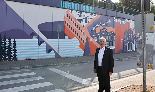 BURSA’NIN TURİZM HARİTASI DUVARLARDA CANLANIYOR