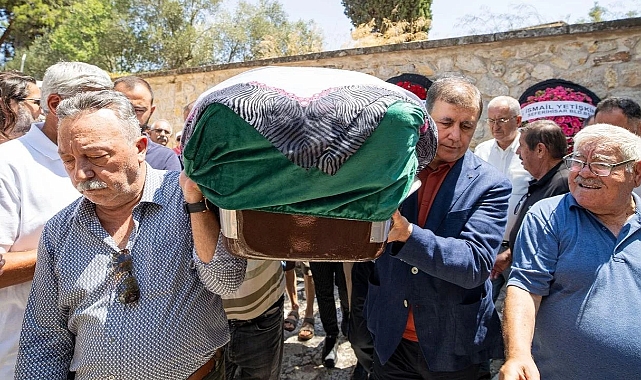 Tacettin Bayır’ın Annesi Güler Bayır Karaburun’da Defnedildi