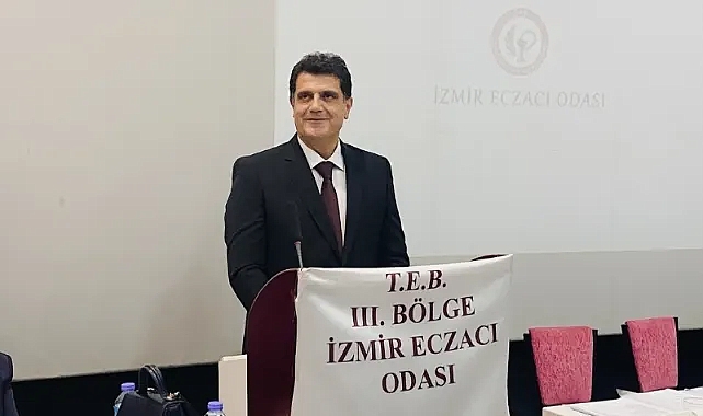 İZMİR ECZACI ODASI'NDA YENİ BAŞKAN: F. SAVAŞ KILIÇÇIOĞLU