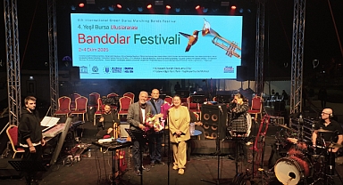 “Yeşil Bursa Uluslararası Bandolar Festivali” Başladı