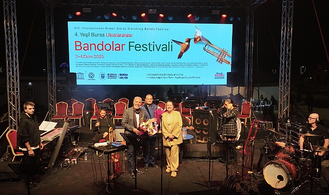 “Yeşil Bursa Uluslararası Bandolar Festivali” Başladı