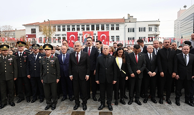 ATAMIZ ,EBEDİYETE İNTİKALİNİN 87. YIL DÖNÜMÜNDE BURSA’DA TÖRENLERLE ANILDI