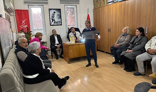 Hülya Dinçel CHP Foça’da İletişim ve Kurumsal Gelişim Eğitimi Verdi