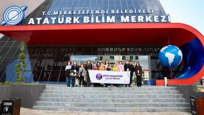 Didim Belediyesi Çocuk Meclisi Denizli Bilim Merkezi'ni Ziyaret Etti