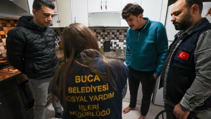 Buca Belediyesi Afet Sonrası Hasar Tespit Çalışmalarını Sürdürüyor