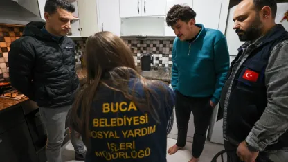 Buca Belediyesi Afet Sonrası Hasar Tespit Çalışmalarını Sürdürüyor