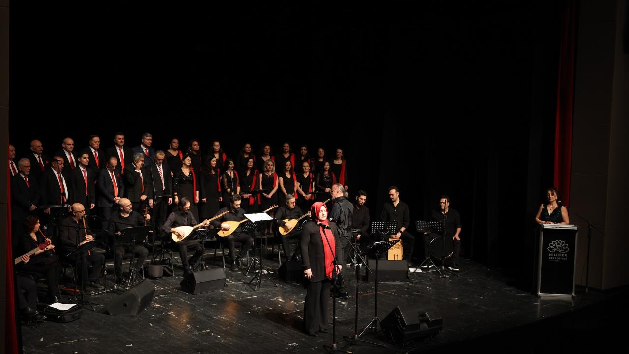 Anadolu’nun ezgileri Nilüfer’de yankılandı