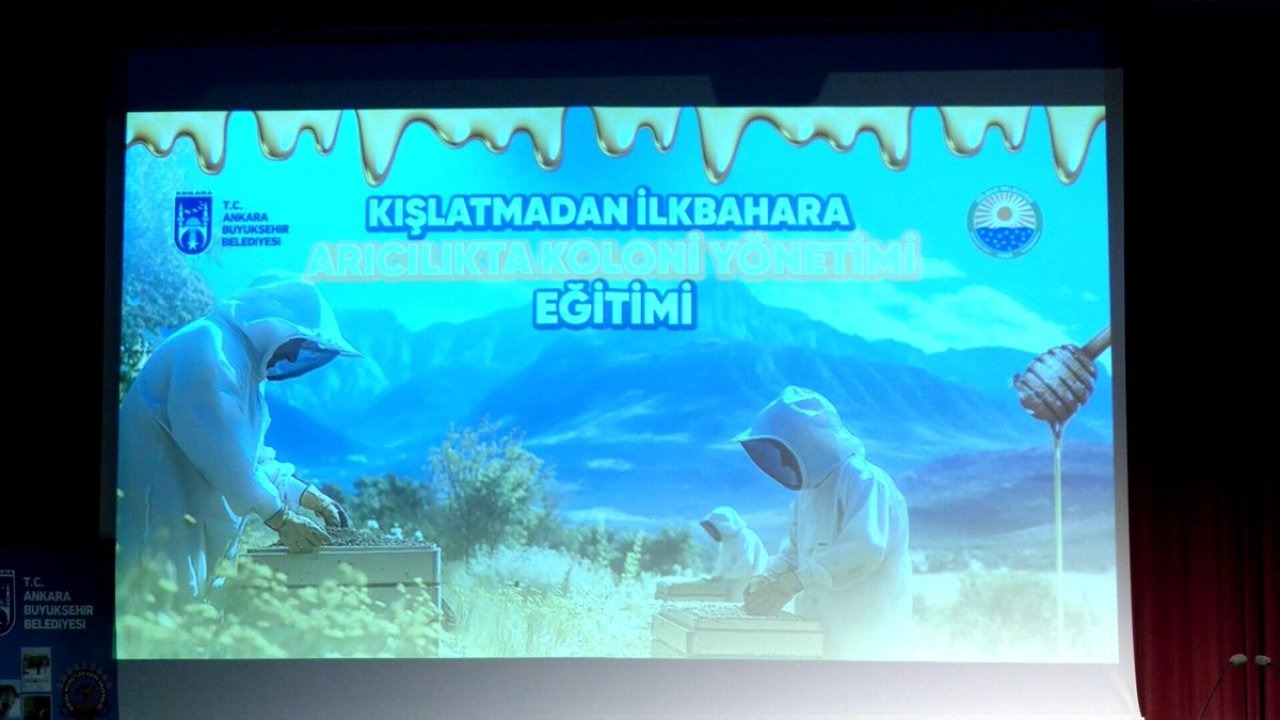 Ankara'da Arıcılara Yönelik Modern Üretim Eğitimi Düzenlendi