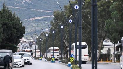 Baştan aşağı yenilenen Pınar Caddesi Naim Süleymanoğlu Heykeli ile taçlanıyor