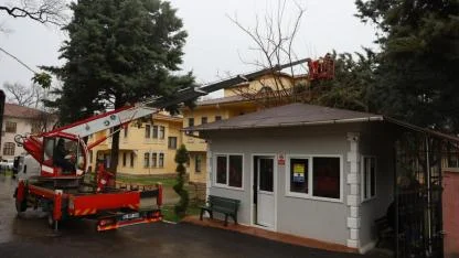 Bursa Büyükşehir Ekipleri, Şiddetli Rüzgara Karşı Sahada