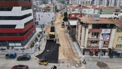 Çamlıkule’de bozulan yol onarıldı
