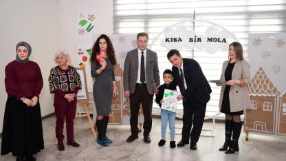 Çocukların Karnelerini Başkan Erkan Aydın Verdi