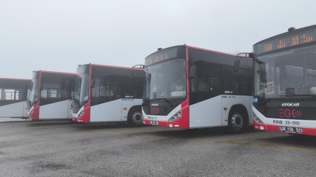 EGO’NUN OTOBÜS FİLOSU GENİŞLİYOR