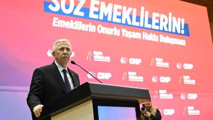 Mansur Yavaş Emekliler Buluşması'na katıldı