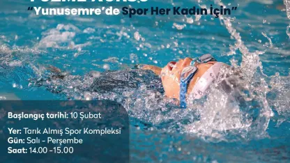 Yunusemre Belediyesi Kadınlara Özel Spor Programı Başlıyor