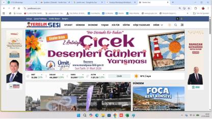 ANTALYA ÇİÇEK DESENLERİ GÜNLERİ