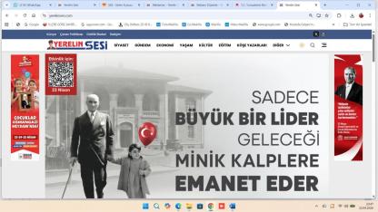 Yunusemre 23 Nisan ilanı