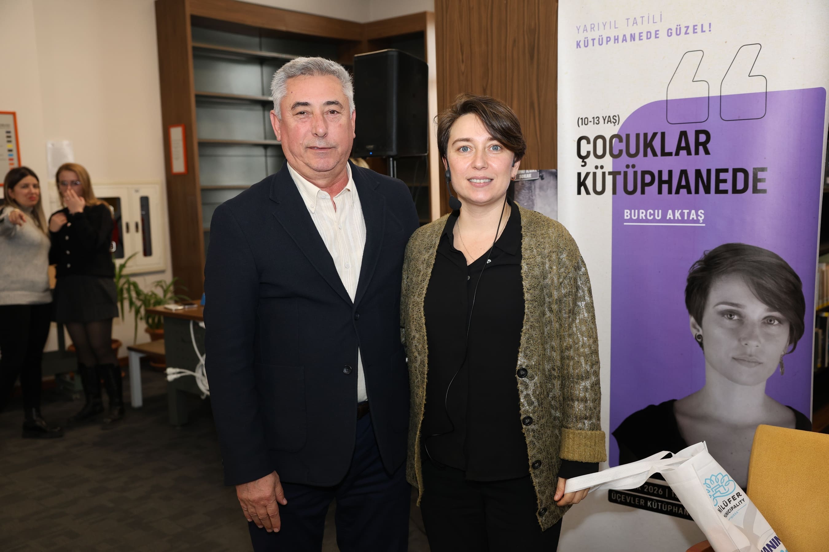 Nilüfer’de sömestr tatili kitapla renkleniyor