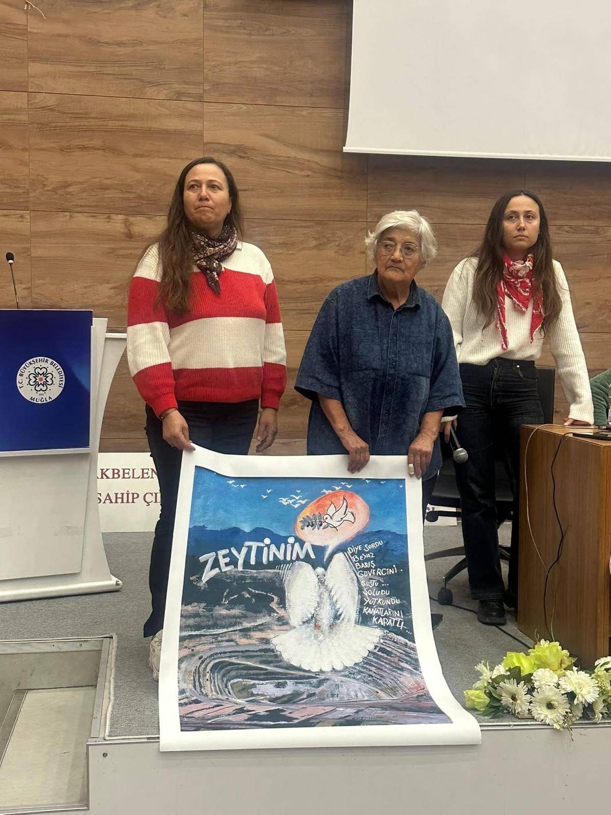 AKBELEN İSYANDA: SUYU VE ZEYTİNİ KÖMÜRE KURBAN ETMEYECEĞİZ