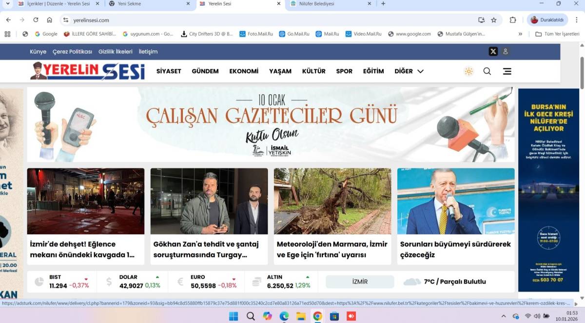 Seferihisar 10 Ocak ilan görseli