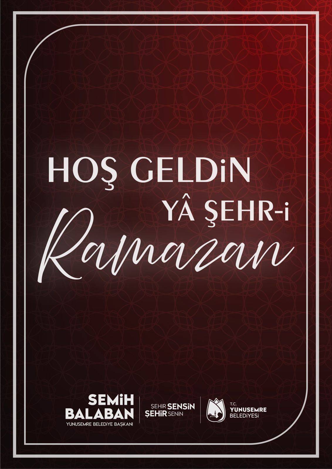 Ramazan Bayramı ilanı
