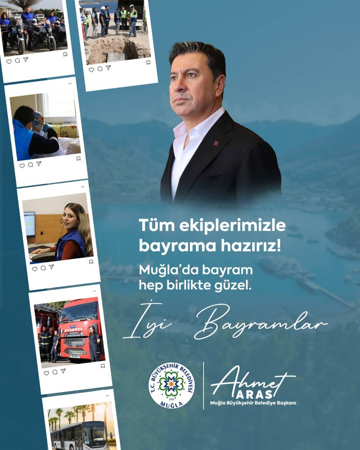 Muğla Büyükşehir Belediyesi Ramazan Bayramı’na Hazır