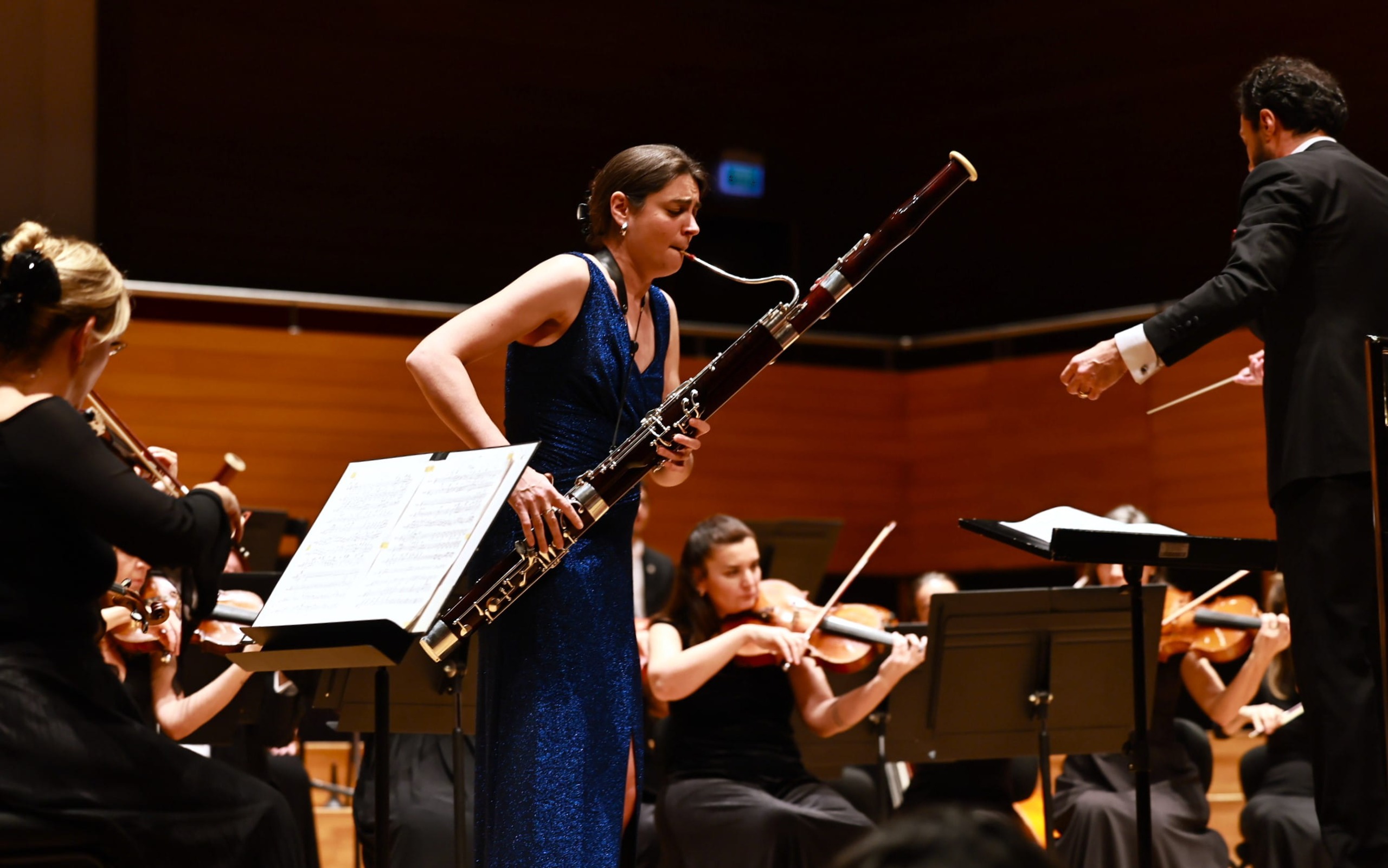 Sophie Dervaux, İzmirli müzikseverleri büyüledi