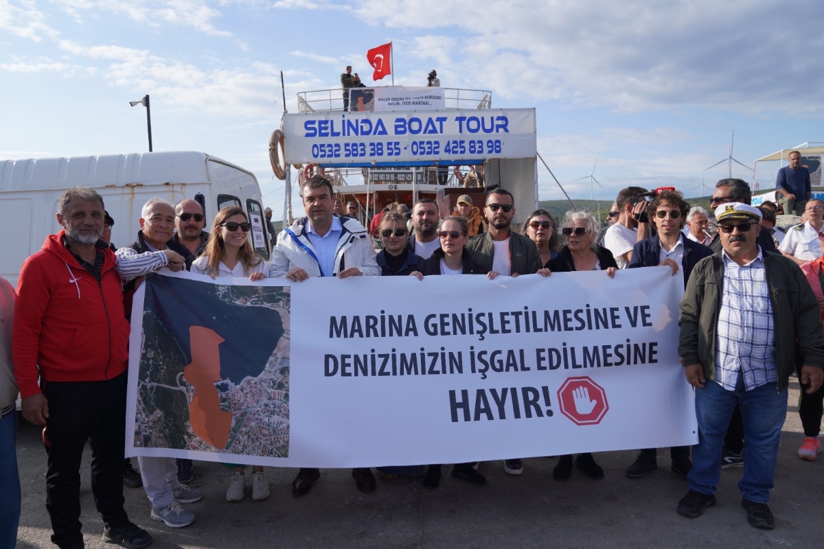 Başkan Yetişkin'den Marina Projesine İtiraz: Sığacık'ın ölüm fermanıdır