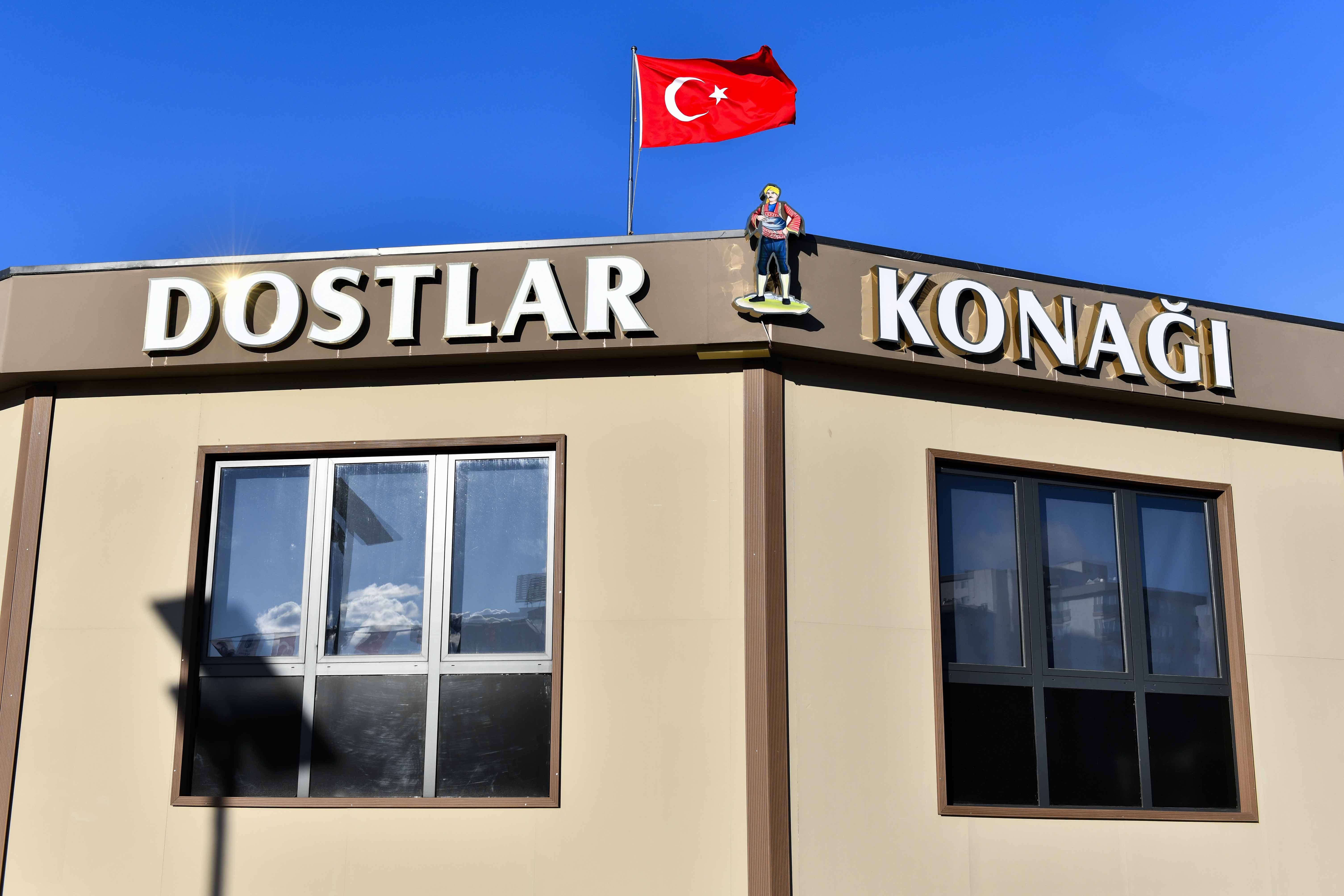 Yeni Dostlar Konağı Etimesgut'ta hizmete açıldı
